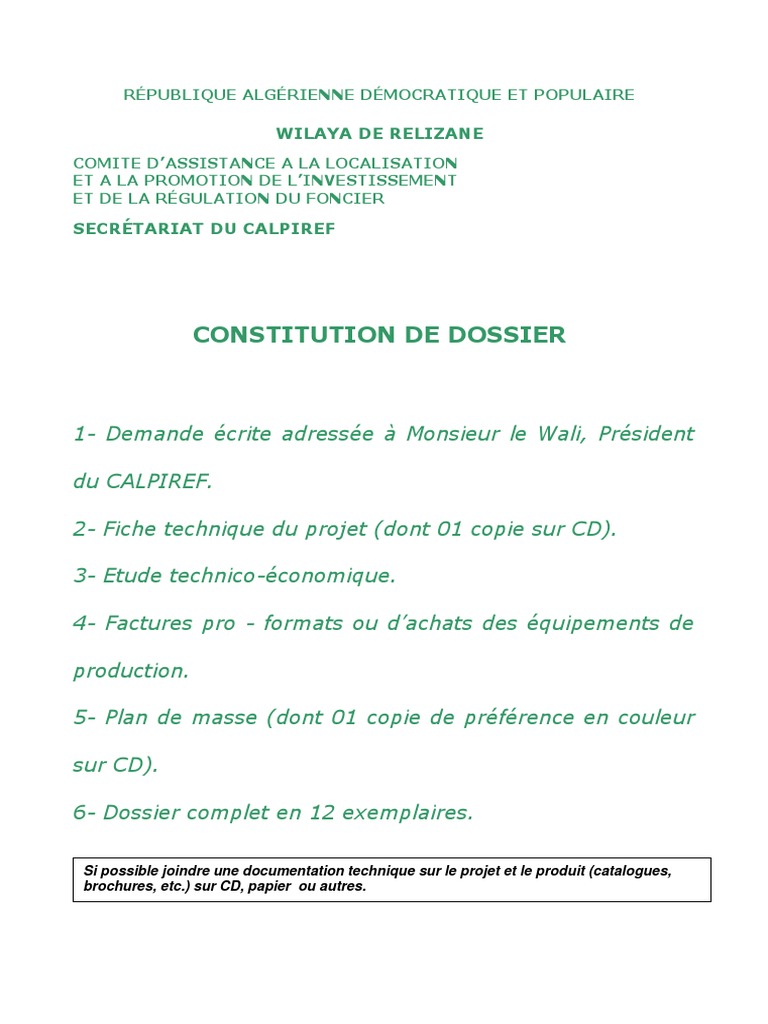 fichetechniqueprojetinvestissement.pdf  Restructuration  Investir