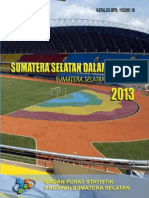 Sumatera Selatan Dalam Angka 2013