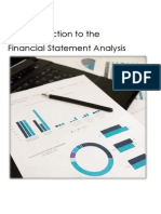 An Introduction To The Financial Statement Analysis