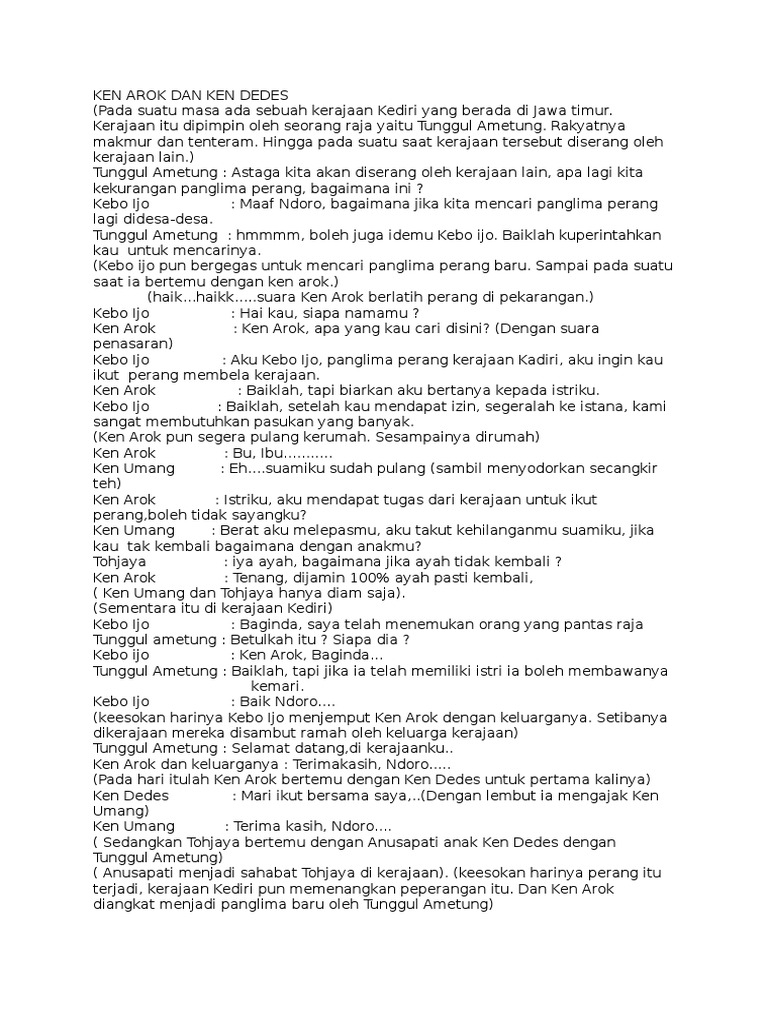 Contoh Teks Drama Bahasa Jawa Dan Unsur Intrinsiknya – denah