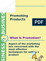 3. Promoting Products