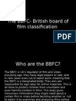 The BBFC and Their Age Rating Work