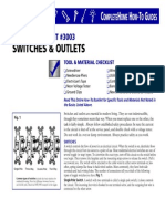 3003switches and Outlets