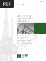 Boletim Anual ANP 2014