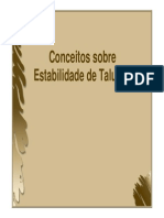 Conceitos Sobre Estabilidade de Taludes