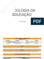 Aula1 - Psicologia Da Educação