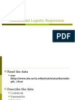 Multinomial Logistic Regression