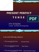 Present Perfect Tense Guide