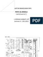 Tks-105 Slide Pertemuan 3 - Pintu Dan Jendela