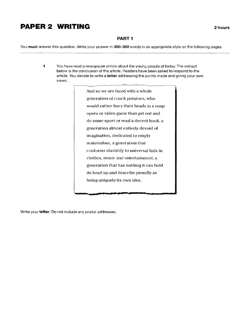 Cpe Writing | PDF