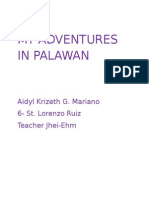 My Adventures in Palawan