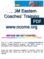 ncome coaches training