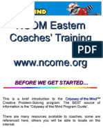 Ncome Coaches Training