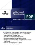 Multiprotocol Administration: Data ONTAP™ Fundamentals