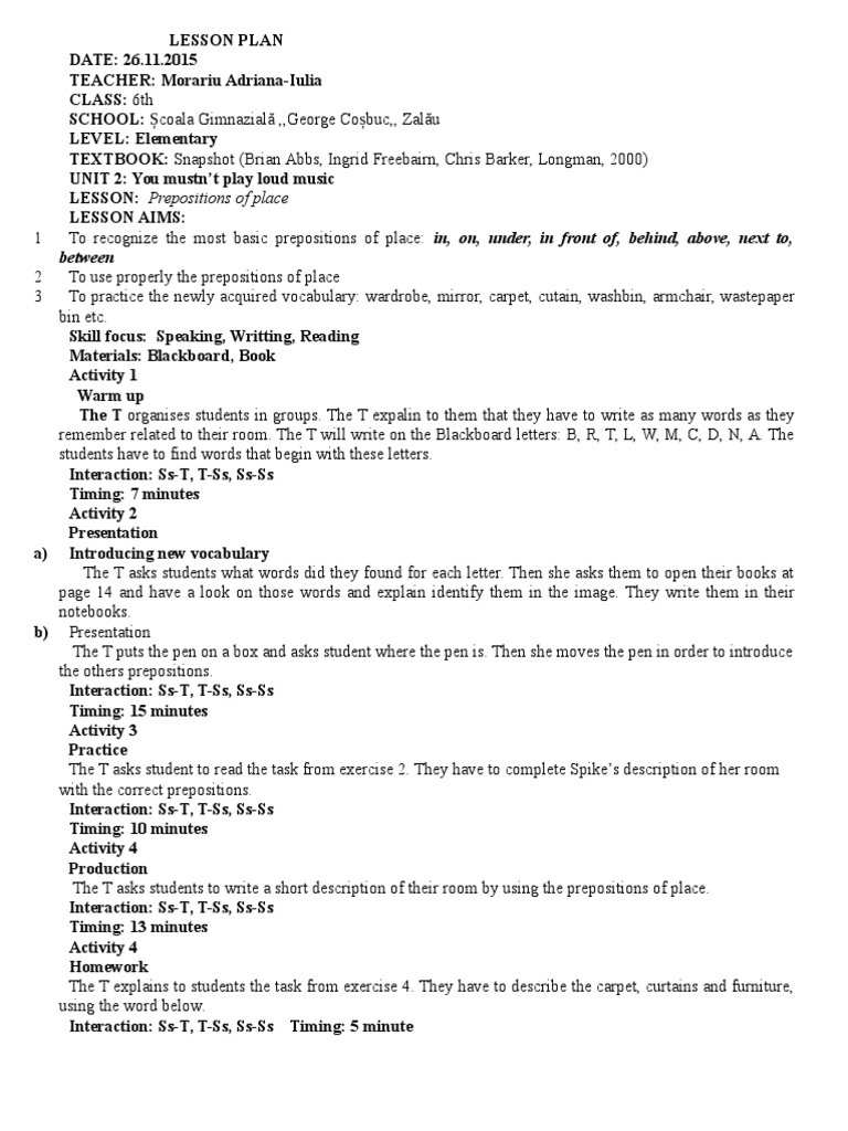 lesson-plan-prepositions-of-place-clasa-6