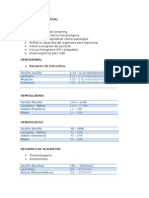 Hemograma: Parámetros Hematológicos Clave