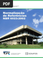 Normalizacao de Referencias NBR 6023 2002