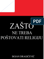 Zašto Ne Treba Poštovati Religiju (Esej)