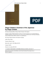 Grammar of The Japanese - Diego Collado