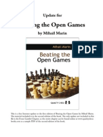 Beating The Open Games - M. Marin