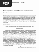 Rousseau_Psychological and Implied Contracts in Organizations