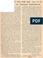 Al Principio no fue asi - a la Luz de las Ciencias Prehist¢ricas - Osvaldo Menghin