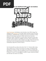 GTA San Andreas Missions List All Story Missions Guide PDF 1448394073