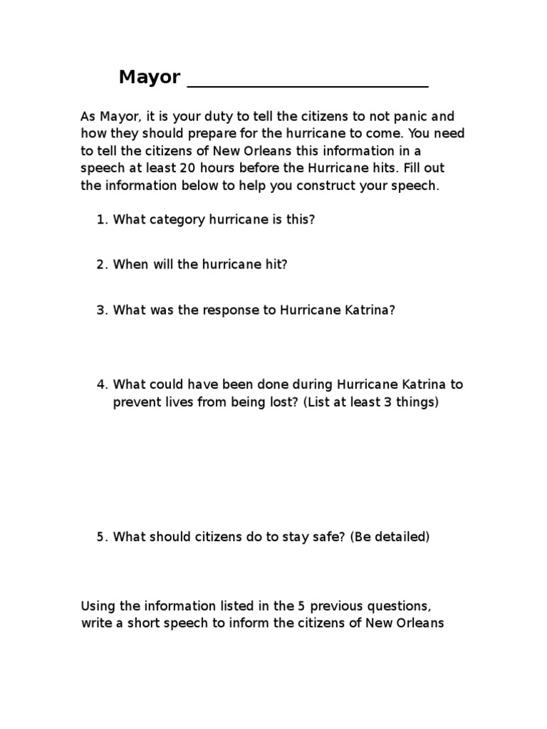 Mayor | PDF | Politics
