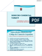 Dcom - Unidad 2 - Derecho Comercial Autonomia y Unificaciã"N - 2015