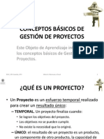 Conceptos Básicos de Gestión de Proyectos