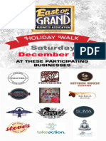 East of Grand Business Association Holiday Walk 2015