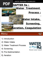 Download WATER TREATMENT TECHNOLOGY TAS 3010 LECTURE NOTES 9a -Water Intake Screening Aeration Coagulation by mamat88 SN29103542 doc pdf