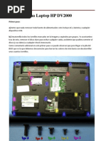Desarmar Una Laptop HP DV2000, Paso A Paso