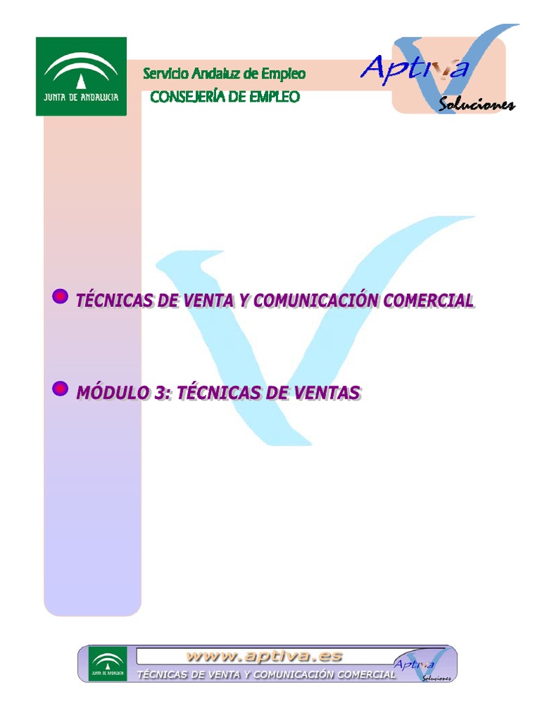 Modulo 3 - Tecnicas de Venta PDF | PDF | Cliente | Ventas