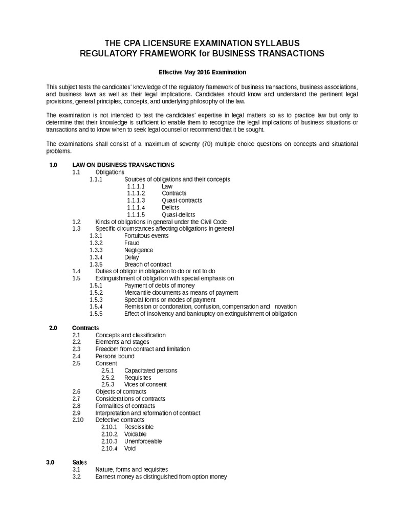 Boa Syllabus RFBT PDF Corporations Banks