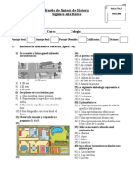 Prueba de Síntesis de Historia Segundo Año Básico