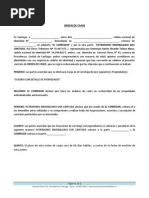 Contrato de Comision Por Venta de Terreno