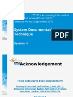 System Documentation Technique: Session 4