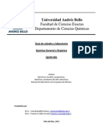 Guía de Ejercicios y Manual de Laboratorio QUIM 001 Final