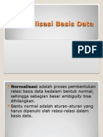 Materi Normalisamateri-Normalisasi-Dan-Latihan - Pptsi Dan Latihan