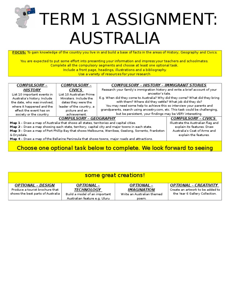 Australia: History, Geography & Civics Guide | PDF