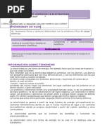 Sesiòn de Aprendizaje La Electricidad