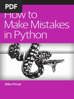 How To Make Mistakes in Python