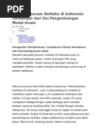 Download PEDOMAN PENYALAHGUNAAN NARKOTIKAdocx by Aan SN291053377 doc pdf