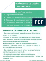 Parámetros de Diseño Organizativo (1)