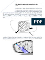 Cómo Remover Espejo Externo Ford Fiesta MK 7