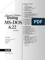 Using MS-DOS 6.22