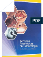 Botetano Villafuerte Raul - Tecnicas Anestesicas en Odontologia