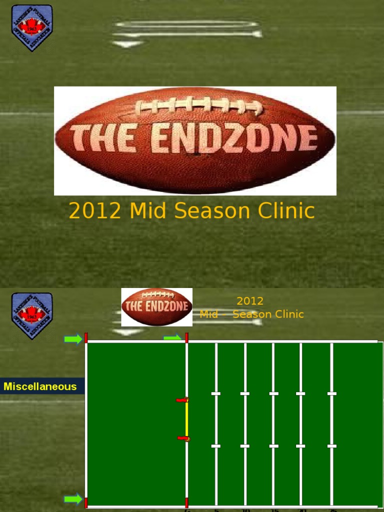 The End Zone | PDF | Touchdown | Gridiron Football
