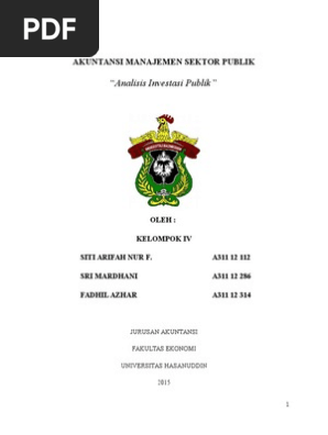 Koleksi Contoh Soal Analisis Investasi Publik Jawaban Dikdasmen